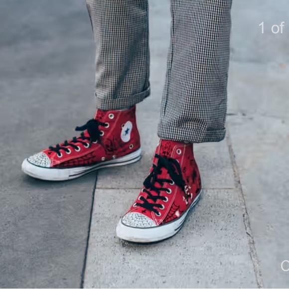 Converse Other - Sean Pablo x Converse Chuck Taylor All Star Sneakers Shoes Pro Hi 'Red'